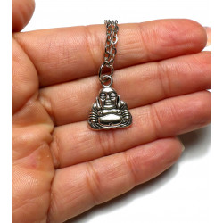 Collana catenina con ciondolo a forma di Buddha