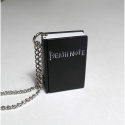 Collana con pendente orologio a forma di Quaderno DEATH NOTE
